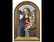 Madona y el niño con un jilguero, Sandro Botticelli, S.XV, Galería Moretti, Londres, ©Morettigallery.com