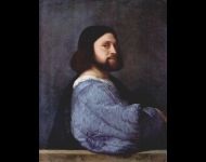 Retrato Ariosto, Tiziano, 1510,  National Gallery Londres, ©Nationalgallery.org.uk