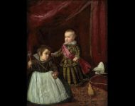 El príncipe Baltasar Carlos con un enano, 1631, Museum of Fine Art Boston, ©Mfa.org