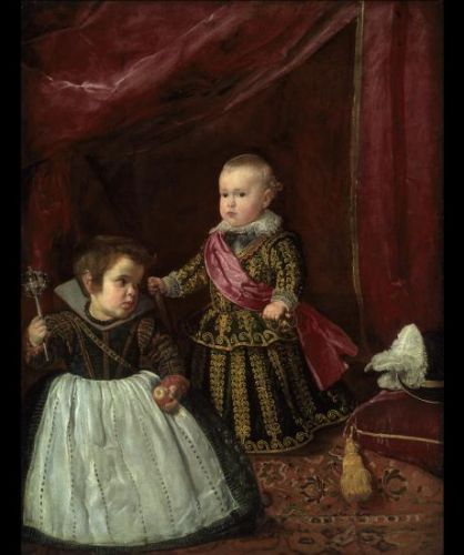 El príncipe Baltasar Carlos con un enano, 1631, Museum of Fine Art Boston, ©Mfa.org