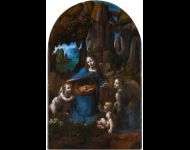 La Virgen de las Rocas, 1492-1508, National Gallery Londres, ©Nationalgallery.org.uk