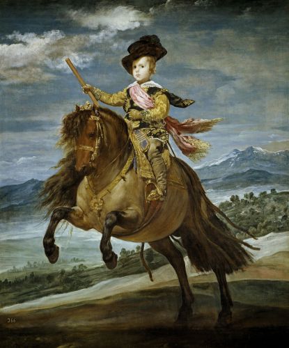 El príncipe Baltasar Carlos a caballo, 1634-1635, Museo Nacional del Prado, Madrid, ©Museodelprado.es