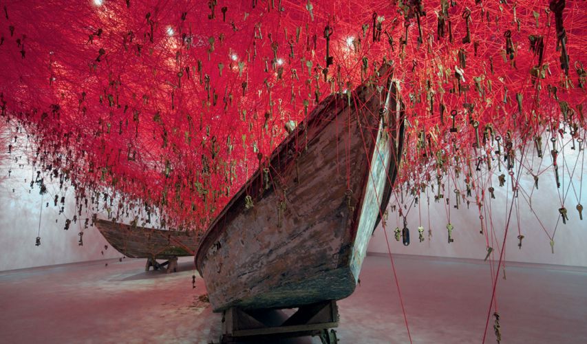 The key in the hand, Chiharu Shiota