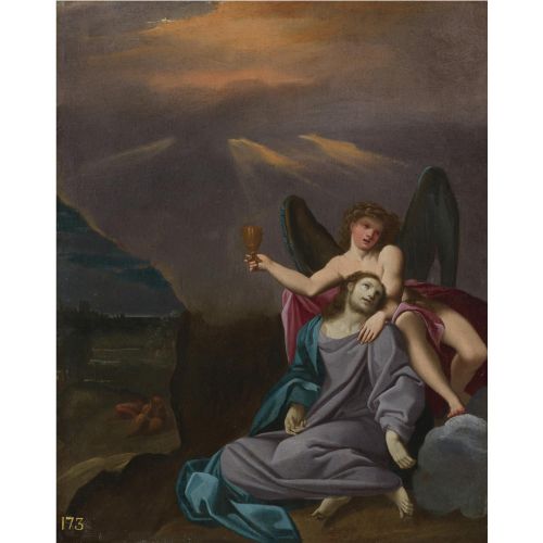 Cristo en el jardín de Getsemaní, Ludovico Carracci, 1606-1608, Galería Savelli, Bolonia, ©Savelliarteantica.com