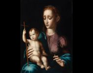La Virgen del Huso, Luis de Morales, S.XIV, Galería Caylus, Madrid, ©Galeriacaylus.com