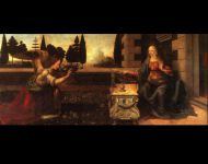 La Anunciacion, 1472-75, Galeria de los Uffizi Florencia, ©Uffizi.com
