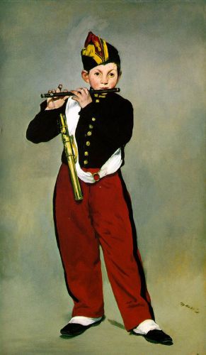 El pífano, Edouard Manet, 1866, Museo de Orsay, París, ©Musee-orsay.fr