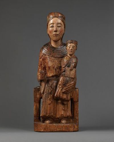 La Virgen entronizada con el niño, S.XII, Galería Mullany Haute Epoque Fine Art, Londres, ©Mullanyfineart.com