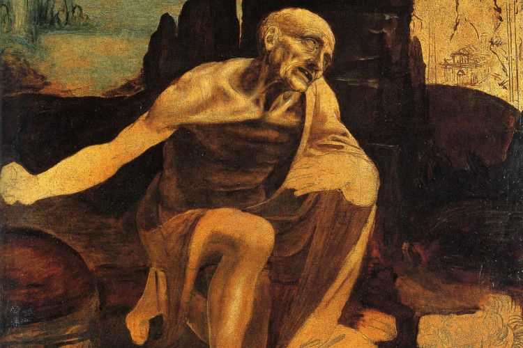San Jeronimo penitente, 1480, Museos Vaticanos, Roma, ©Mv.vatican.va