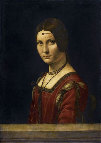 La Belle Ferroniere, 1490-95, Museo del Louvre Paris, ©Louvre.fr