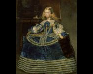 La infanta Margarita en azul, 1619, Kunsthistorisches Museum, Viena, ©Khm.at