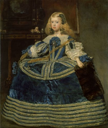 La infanta Margarita en azul, 1619, Kunsthistorisches Museum, Viena, ©Khm.at